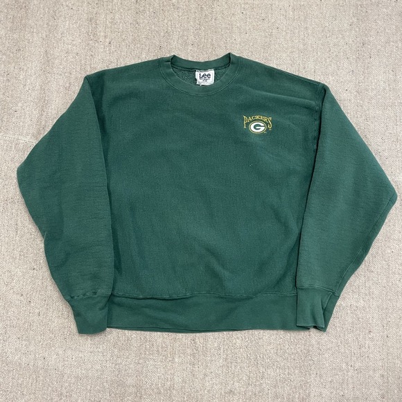 Lee Other - vintage Green Bay Packers sweatshirt mens xl Green 1990s NFL LEE sport